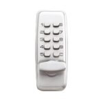 CQR SBL370/S Push Button Lock | Traditional Code | Knob | Satin Chrome | 2 - 4 Digits (LEAD TIME: 2-3 DAYS)